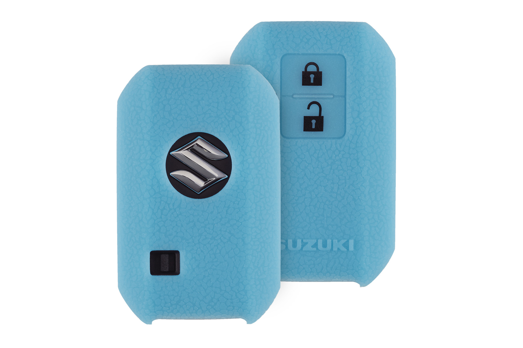 Proteccion de silicón para llave cuadrada azul